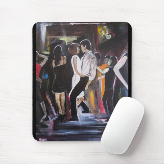 Mambo Night Schilderij van Alfred Fox Muismat (Met muis)