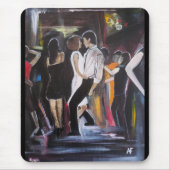 Mambo Night Schilderij van Alfred Fox Muismat (Voorkant)