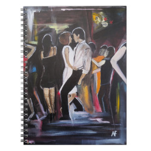 Mambo Night Schilderij van Alfred Fox Notitieboek