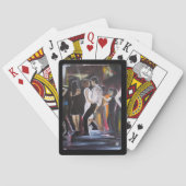 Mambo Night Schilderij van Alfred Fox Pokerkaarten (Achterkant)
