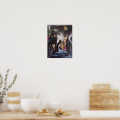 Mambo Night Schilderij van Alfred Fox Poster (Keuken)