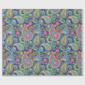 MamCat.org Paisley Wrapping Paper Cadeaupapier (Vlak)