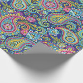 MamCat.org Paisley Wrapping Paper Cadeaupapier (Hoek)