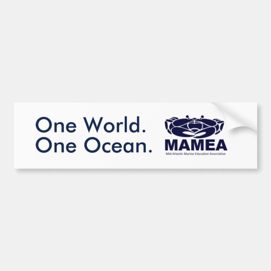 MAMEA Bumpersticker (Voorkant)