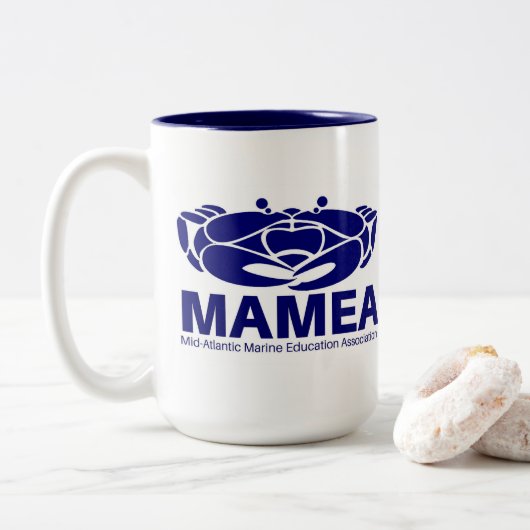 MAMEA Coffee-Mok Tweekleurige Koffiemok (Met donut)