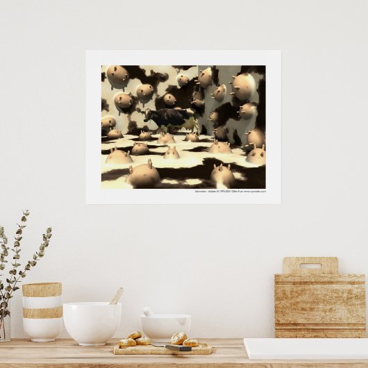 Mamelles - Udders Poster (Keuken)