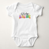 Mameluco para bebé Feeling Lucky Romper (Voorkant)