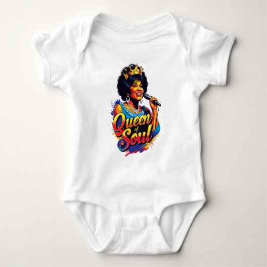 Mameluco Queen of Soul Romper (Voorkant)