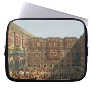 Mamelukes oefent op het plein van Mourad Bey's Laptop Sleeve