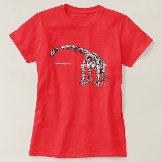 Mamenchisaurus T-shirt (Design voorkant)