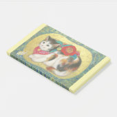 Mameneko: The Camellia Kitten Post-it® Notes (Schuin)