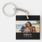 Mami Established Modern Script Photo Sleutelhanger (Voorkant)