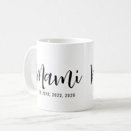 Mami Gesticht Nieuwe Moeder Cadeau Koffiemok