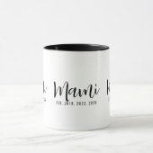 Mami Opgericht Nieuwe Moeder Cadeau Mok (Midden)