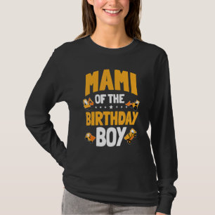 Mami van de verjaardagsjongen bouwvakker Bday T-shirt