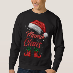 Mamie Claus Matching Family Merry Kerstkerstkerstk Trui