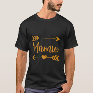 Mamie Gepersonaliseerde Naam Funny Verjaardag Cust T-shirt