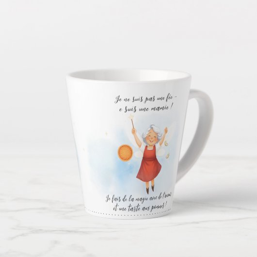 Mamie Tasse - Food Collection Latte Mok (Rechterhoek)
