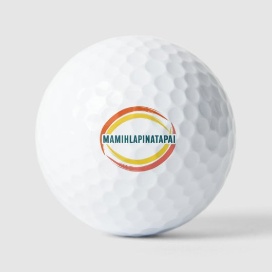 MAMIHLAPINATAPAI GOLFBALLEN (Voorkant)