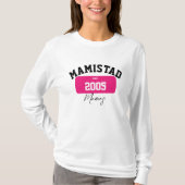 Mamistad Original Long Sleeve T-shirt (wit) (Voorkant)