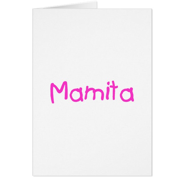 Mamita (Voorkant)