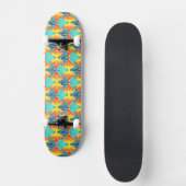 Mamluks Djinns Fire and Water Pattern Persoonlijk Skateboard (Voorkant)