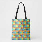 Mamluks Djinns Fire and Water Pattern Tote Bag (Voorkant)