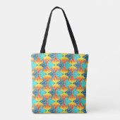 Mamluks Djinns Fire and Water Pattern Tote Bag (Achterkant)