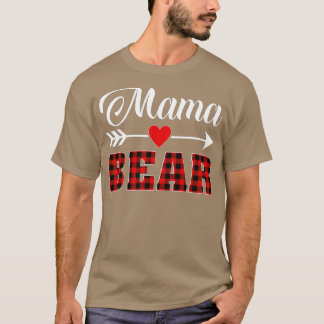 Mamma Beer Buffalo met kerstcadeautjes T-shirt