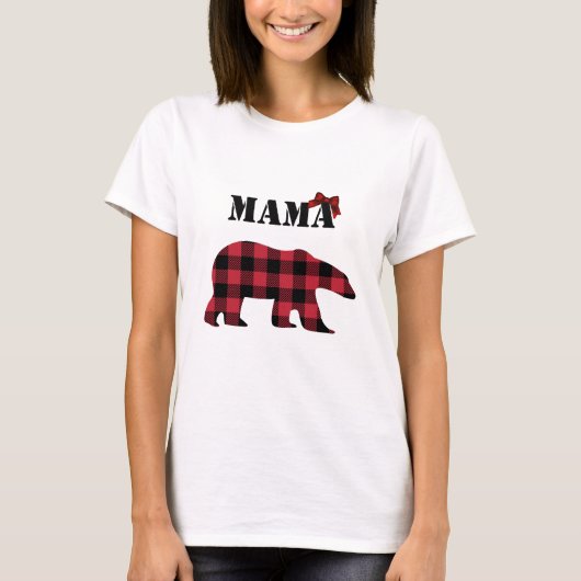 Mamma Beer vrouw t-shirt Buffalo Pset (Voorkant)
