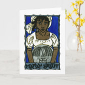 Mamma Brijit Greeting Card Kaart (Gele Bloem)