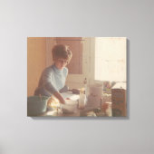 mamma-chef canvas afdruk (Voorkant)