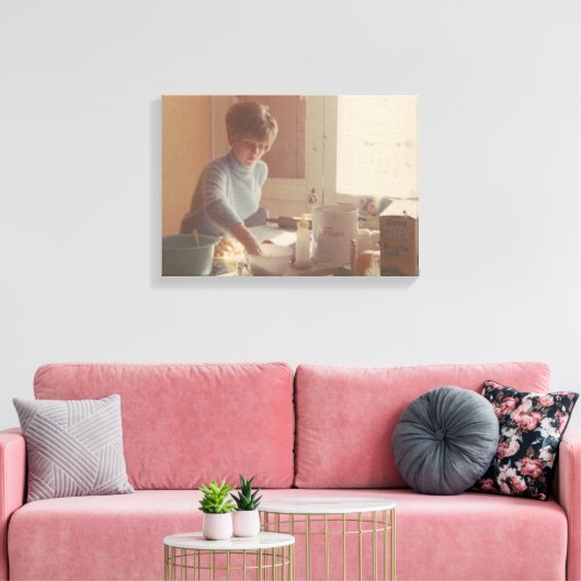 mamma-chef canvas afdruk (Insitu (Woonkamer))