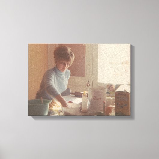 mamma-chef canvas afdruk (Voorkant)