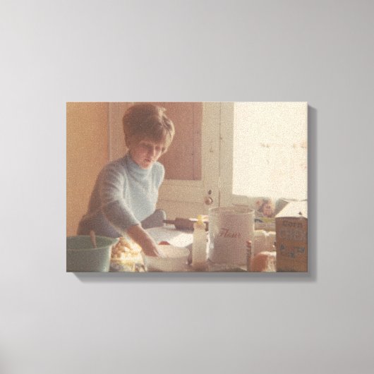 mamma-chef canvas afdruk (Voorkant)