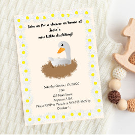 Mamma Eend Baby Shower Kaart