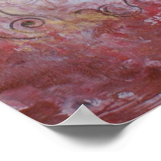 Mamma en I - Canvas Print (Hoek)