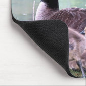 Mamma Goose en baby's Muismat (Hoek)