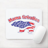 Mamma-Grizzly-Distress Muismat (Met muis)