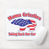 Mamma-Grizzly Muismat (Met muis)