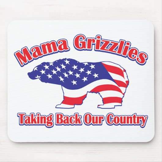 Mamma-Grizzly Muismat (Voorkant)