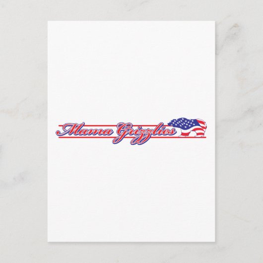 Mamma-Grizzly.Script-eps Briefkaart (Voorkant)