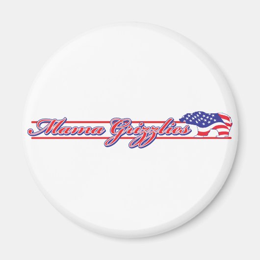 Mamma-Grizzly.Script-eps Magneet (Voorkant)