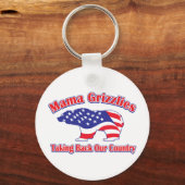 Mamma-Grizzly Sleutelhanger (Voorkant)