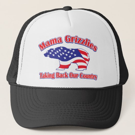 Mamma-Grizzly Trucker Pet (Voorkant)