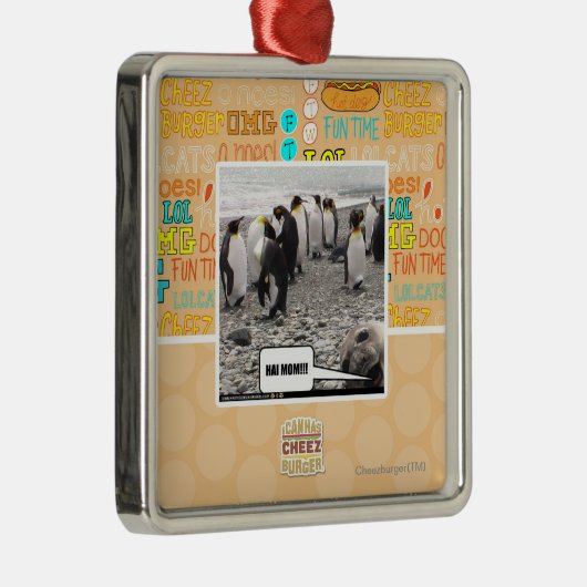 MAMMA HAI!!! METALEN ORNAMENT (Rechts)