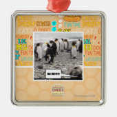 MAMMA HAI!!! METALEN ORNAMENT (Voorkant)