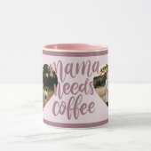 Mamma heeft Coffee Happy Moederdag Multi Photo nod Mok (Midden)