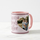 Mamma heeft koffie nodig Gefeliciteerd Moederdag M Mok (Voorkant rechts)