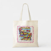 Mamma heeft schoenen nodig tote bag (Achterkant)